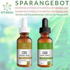 Vitadol 27% CBD Öl Sparangebot