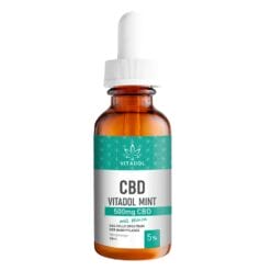 5% CBD Öl Tropfen Vitadol Mint