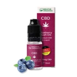 Blueberry Kush CBD E-Liquid Breathe Organics