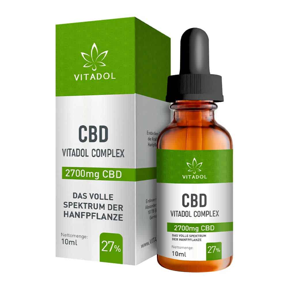 Vitadol Complex 27% CBD Hanföl Tropfen kaufen