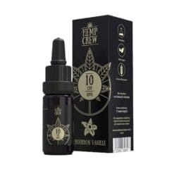 Vollspektrum CBD Öl 10% Bourbon Vanille von HempCrew