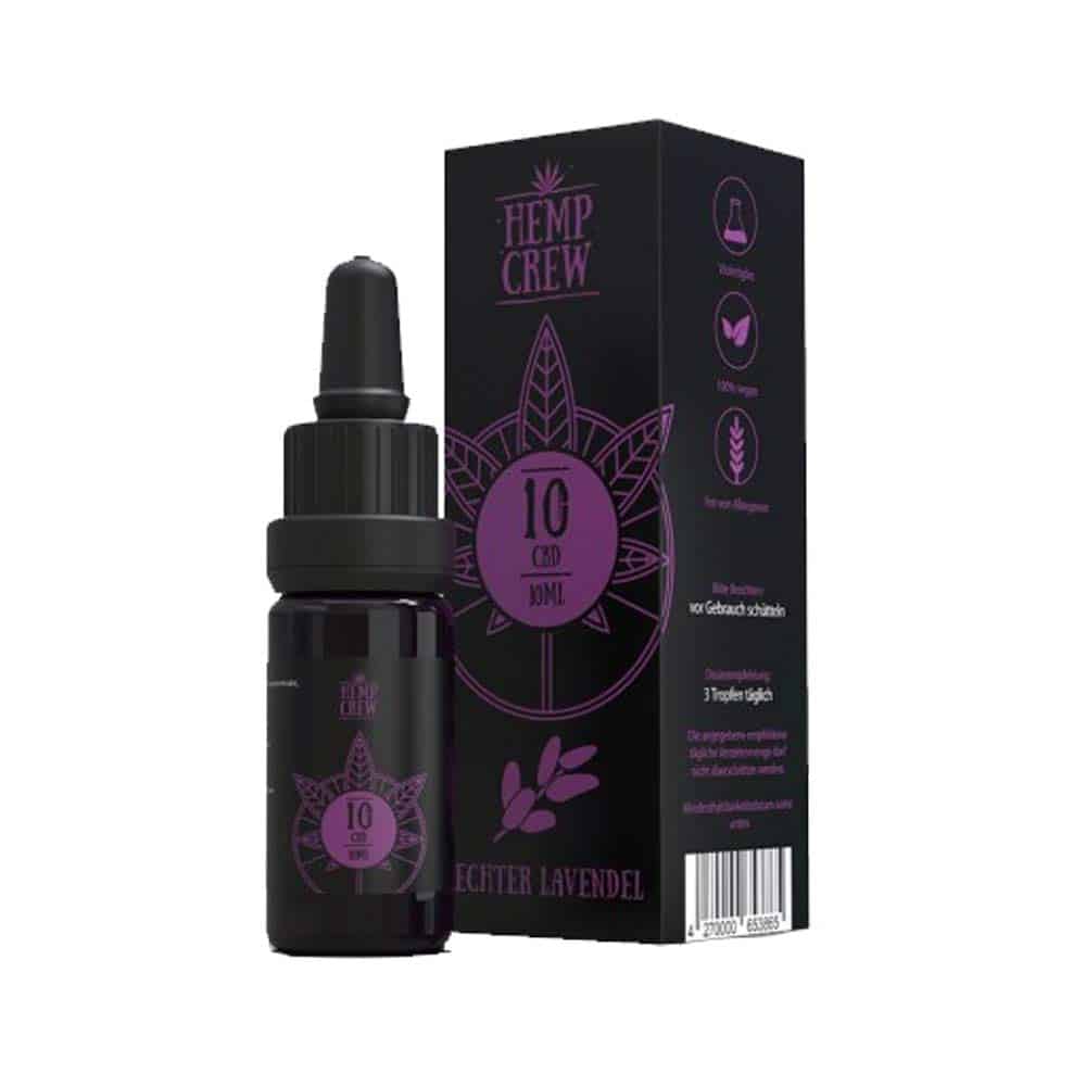 HempCrew CBD Öl 10% echter Lavendel online kaufen