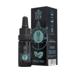 Bio-Vollspektrum CBD Öl 10% frische Minze von HempCrew