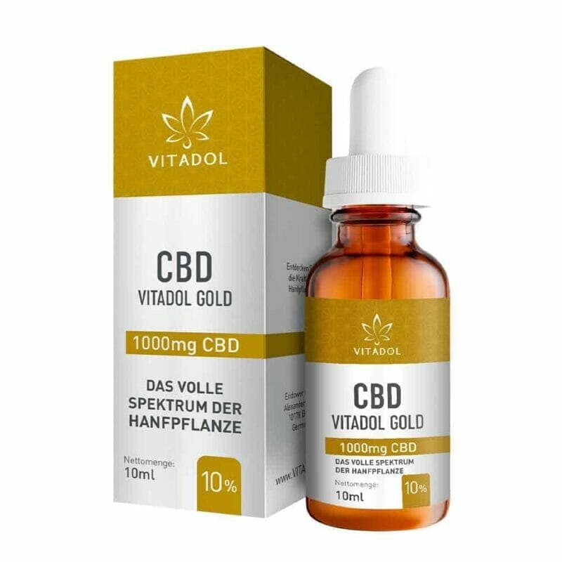 Bio 10% CBD Öl Tropen Vitadol Gold online kaufen