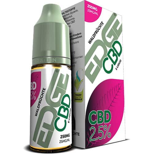 CBD E-Liquid Waldfrüchte von Edge mit 250 mg CBD