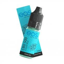 eos E-Liquid mit 500 mg CBD Crystal Blue