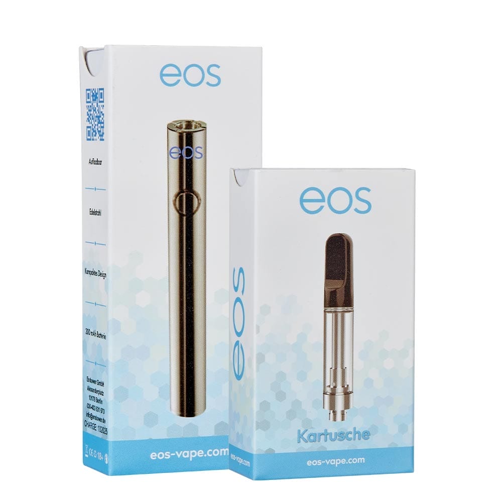 eos CBD Vape Pen Starterset: Batterie + Kartusche