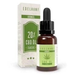 Edelhanf CBD Öl 20% 2.000mg CBD 10ml Flasche Hanfsamenöl - Vollspektrum Öl