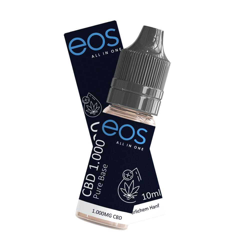 eos CBD Pure Base Liquid 1.000mg 10ml – Bild 2