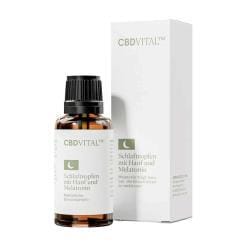 CBDVital CBD Hanf und Melatonin Schlaftropfen 30ml